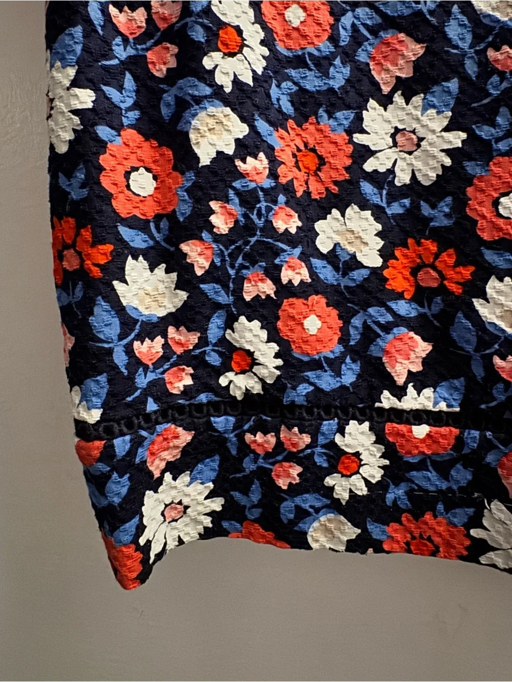 Kate Spade floral print sleeveless dress.